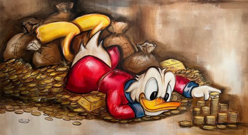 Dagobert Duck, 60 x 110